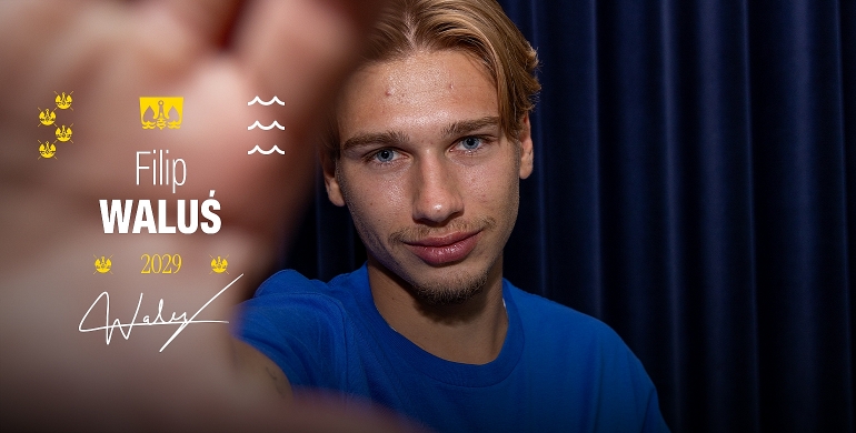 Filip Waluś piłkarzem Arki Gdynia